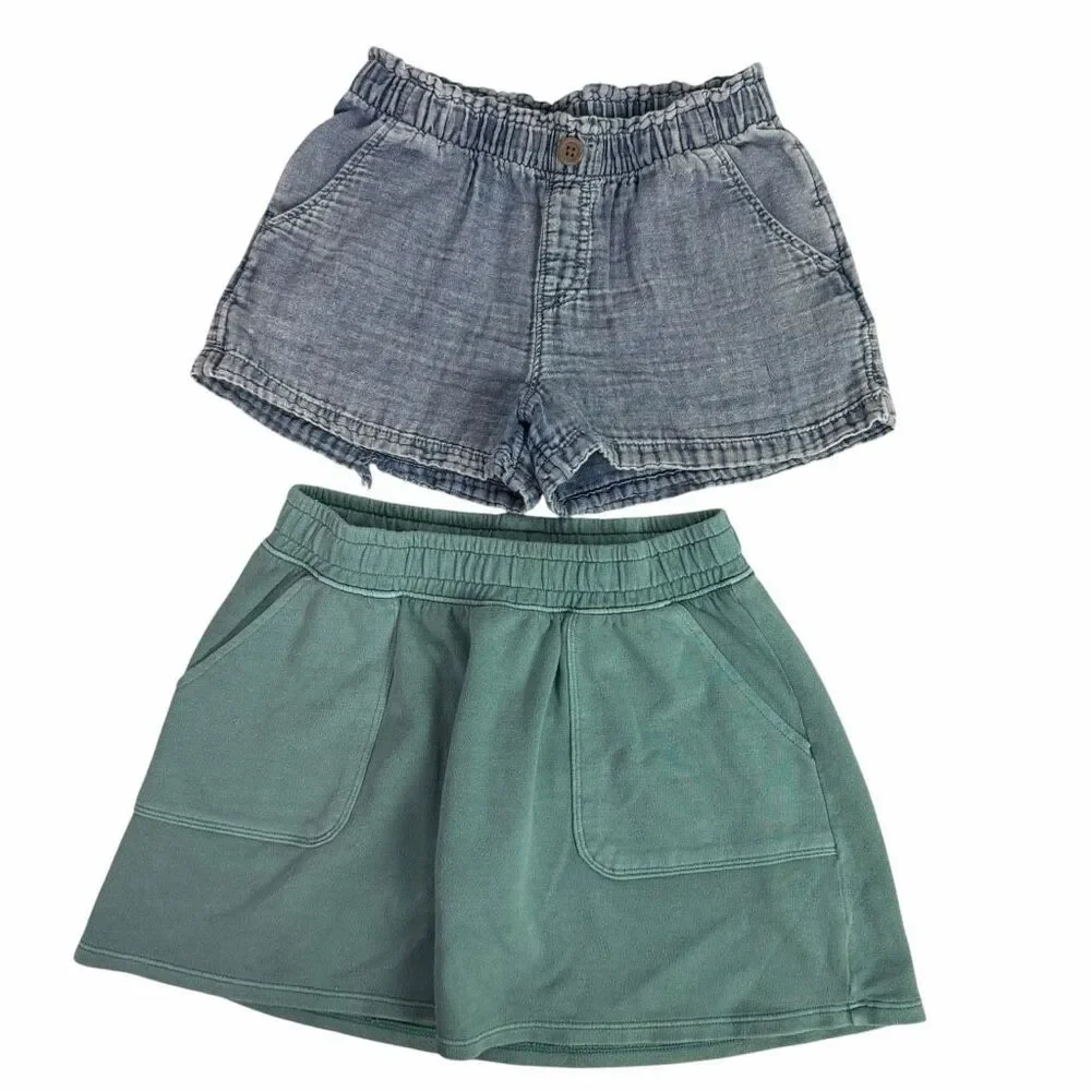 Cat & Jack size 7/8 Shorts, Skort, Tops